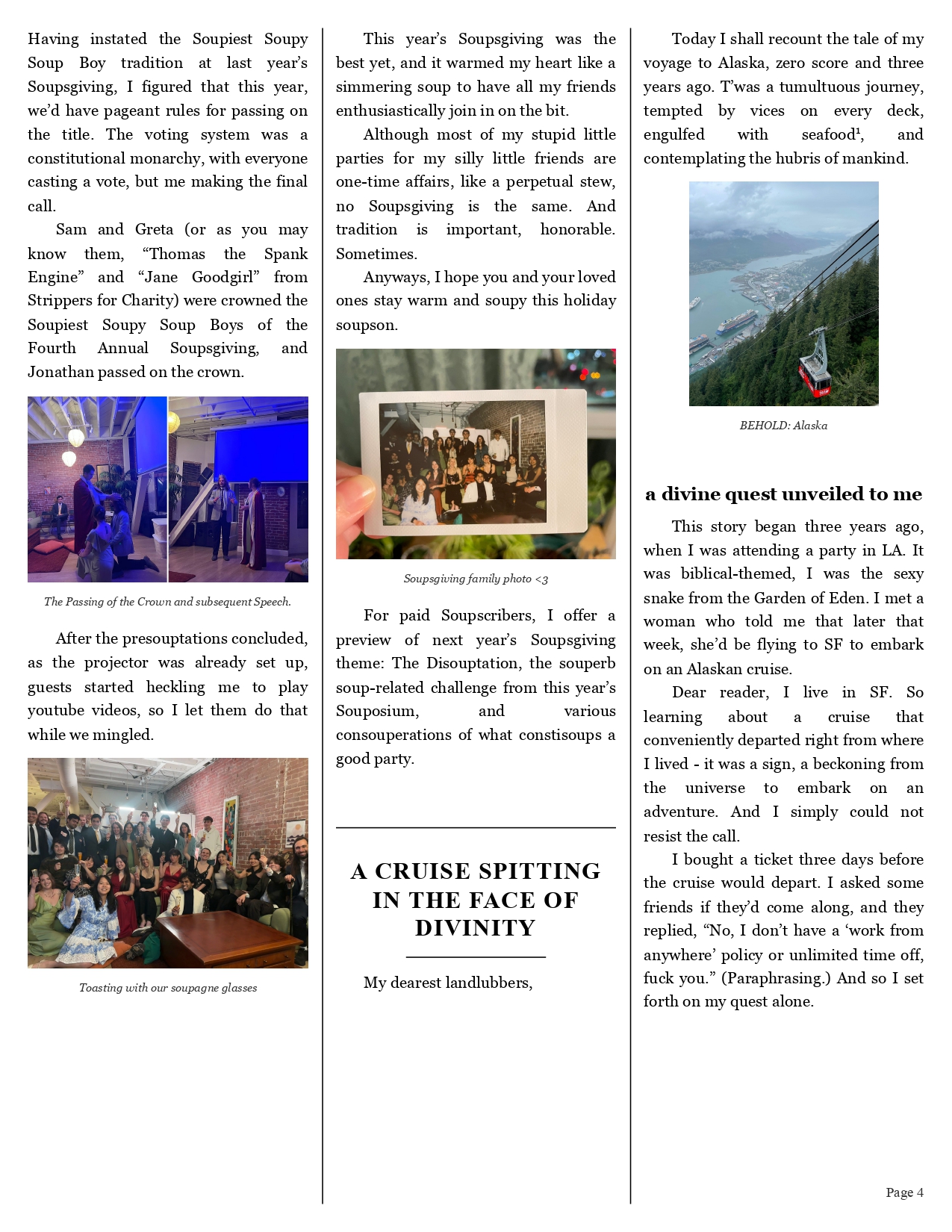 Example newsletter page 4