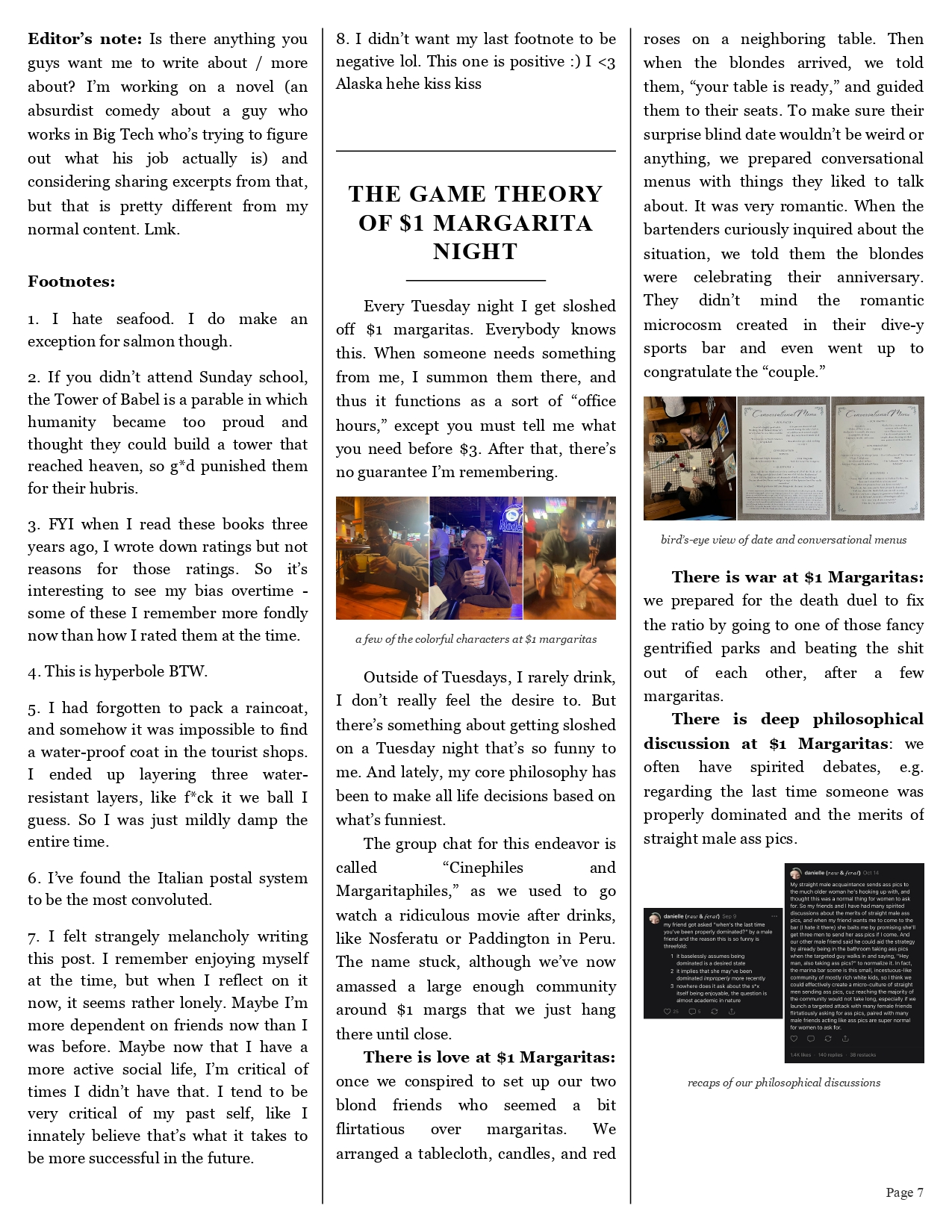 Example newsletter page 7